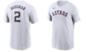 Nike Men's Alex Bregman Houston Astros Name and Number Player T-Shirt